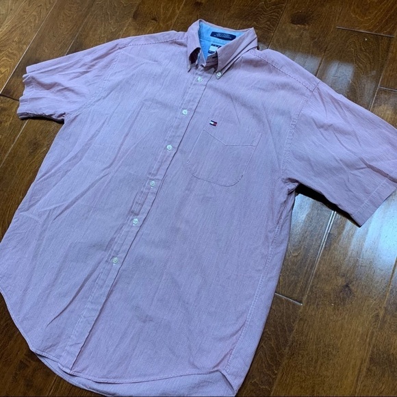 Tommy Hilfiger Vintage Button Down Shirt Med - Picture 1 of 7